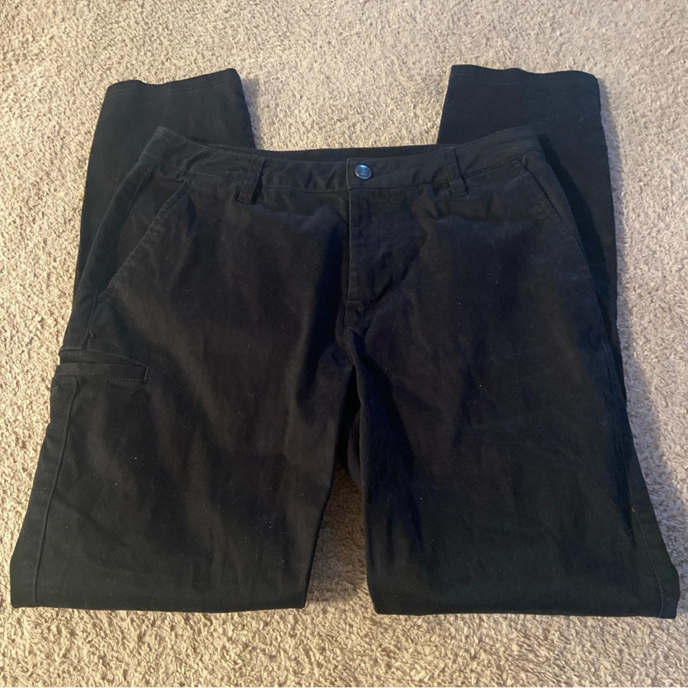 BYLT Premium Basics Stretch Chino Pants Black Size 32x32